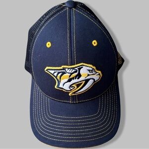 Nashville Predators Fanatics Old Time Hockey Flexfit One Size Cap  Hat